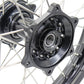 KKE 21"&19" Mx Dirtbike Casting Wheels For YAMAHA YZ125 YZ250 YZ250F YZ450F Black Hub