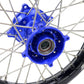 KKE 17"*1.4/14"*1.6 Spoked Kid's Big Wheels Rims Fit KTM SX 85 2003-2020 Husqvarna TC 85 2014-2020 Blue Hub