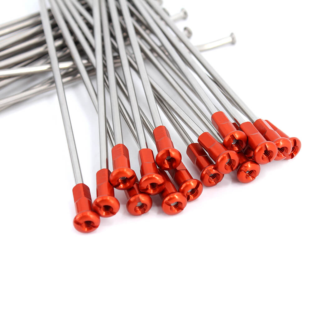 KKE 1.6*21 FRONT STAINLESS STEEL SPOKE KIT FOR KTM SX SXF EXC EXC-F EXC-W XC XCF XCW XCW-F ALL MODEL 1999-2019 - KKE Racing
