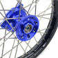 KKE 14 & 12 Kids Wheels Rims Set for YAMAHA YZ65 2018-2023 Blue