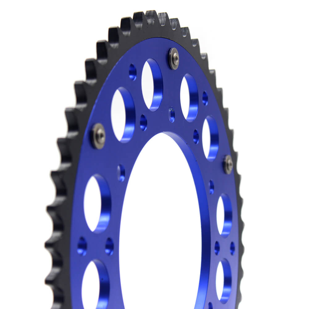 KKE BLUE 44T/48T/49T/50T/51T REAR BILLET SPROCKET FOR SUZUKI DRZ400 DRZ400E DRZ400S DRZ400SM - KKE Racing