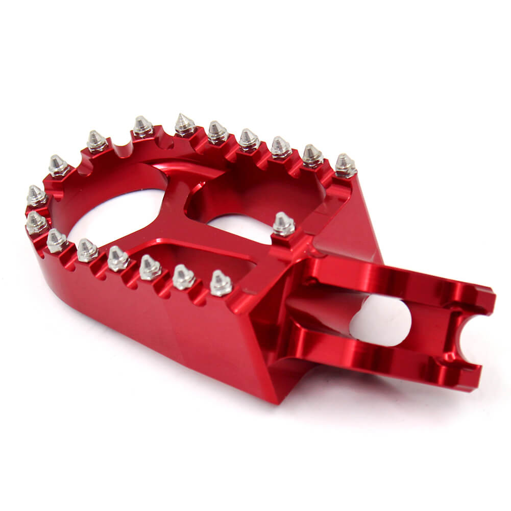 KKE CNC RED BLACK BLUE GREEN SILVER ALUMINUM FOOTPEGS FOR HONDA CRF250R CRF450R CRF450R CRF450X 02-19 CR125R CR250R 02-07 CRF150R 07-17 - KKE Racing