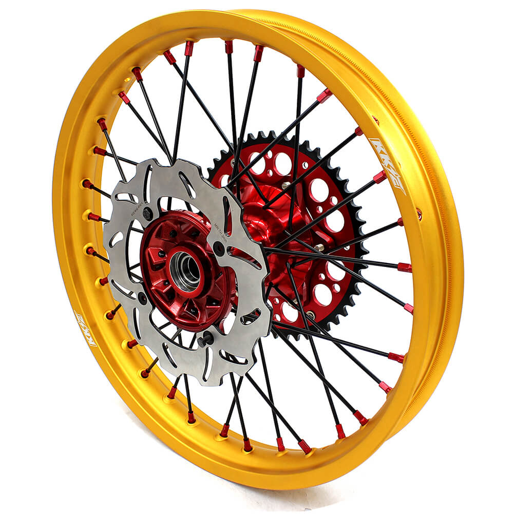 KKE CRF250R 2014 CRF450R 2013-2014 MX CASTING WHEELS SET FIT HONDA DRITBIKE FRONT REAR 240MM DISC - KKE Racing