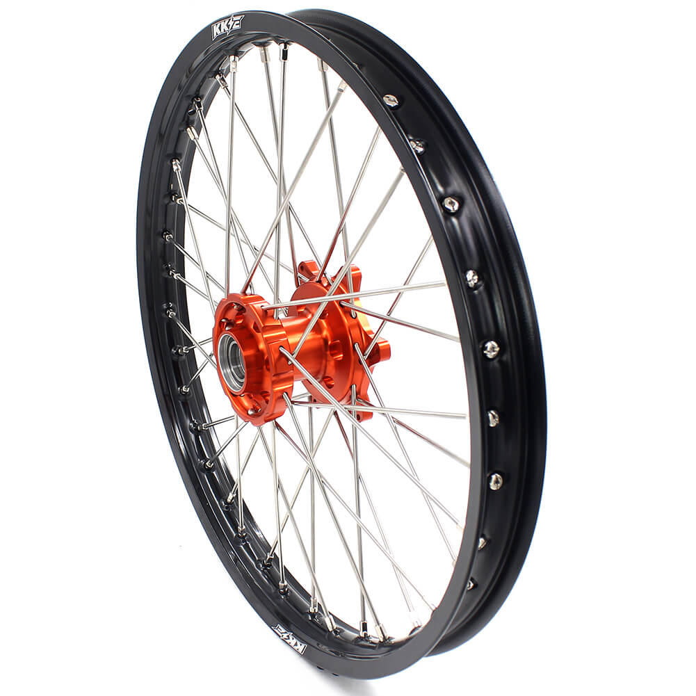 KKE 21/18 21/19 MX ENDURO WHEELS RIMS SET FIT KTM SXF XCF XCW EXCR EXCF 125-530 250 300 350 450 525 530CC - KKE Racing