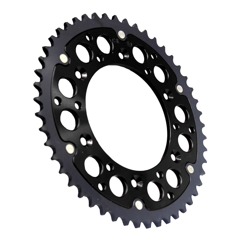 KKE BLACK REAR 50T/51T SPROCKET FOR HONDA CRF250R CRF450R CRF250X CRF450X - KKE Racing