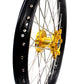 KKE 21" & 19" MX WHEELS RIMS SET FOR SUZUKI RMZ250 2007-2019 RMZ450 2005-2019 GOLD CNC HUBS OFF ROAD MOTORCYCLE RIMS - KKE Racing