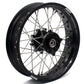 KKE 2.5*19 & 4.25*17 Cush Drive Supermoto Wheels for SUZUKI Dr650se 1996-2021 Black