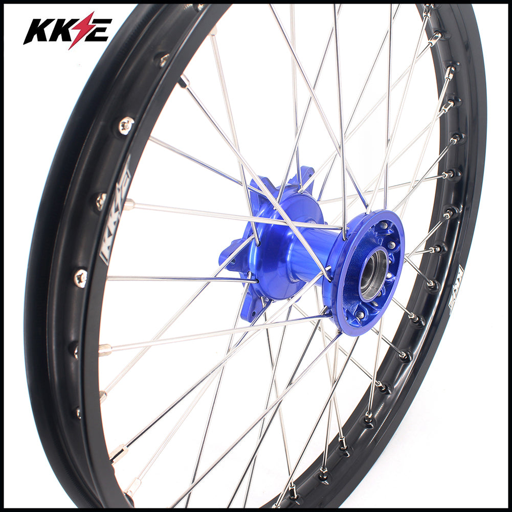 KKE 21 & 18 Cast Enduro Wheels For YAMAHA YZ250F 2001-2015 YZ450F 2003-2015