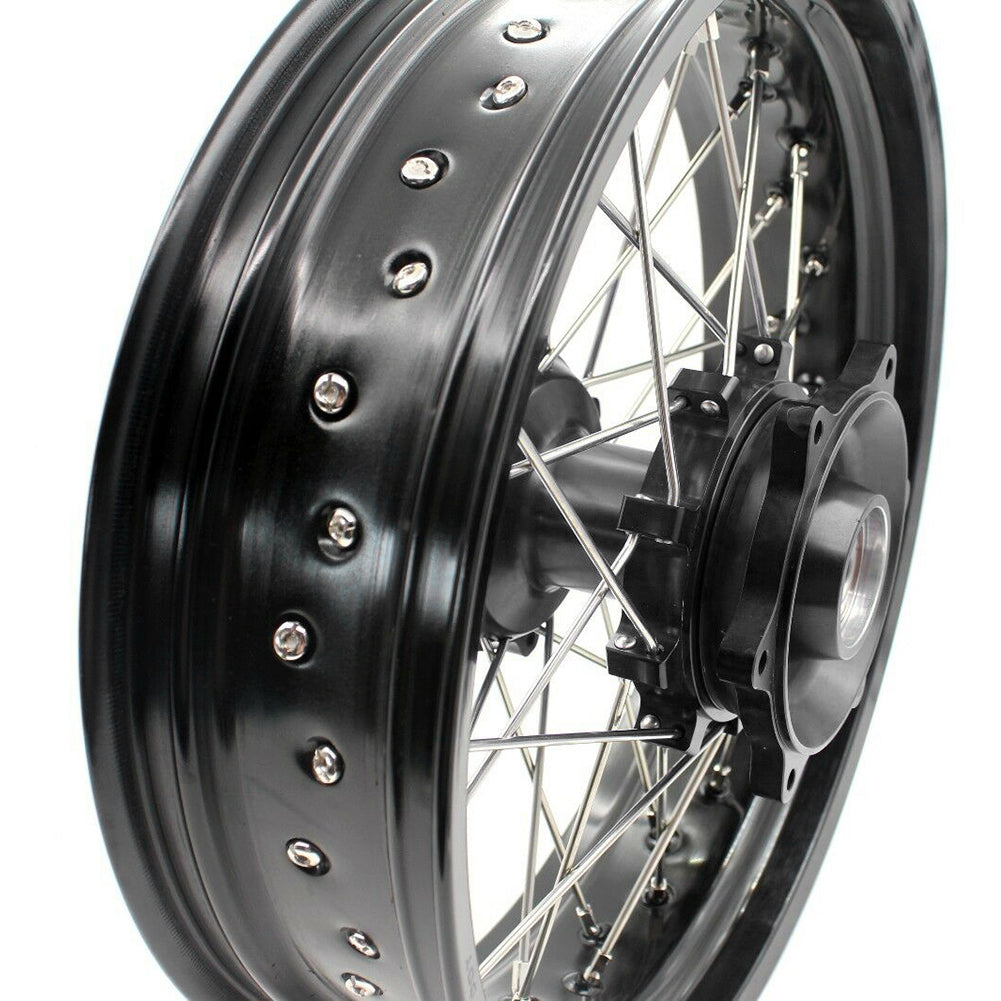 KKE 3.5/4.25 CUSH Drive Supermoto For SUZUKI DR650SE 1996-2020 Spoked Wheel Rim