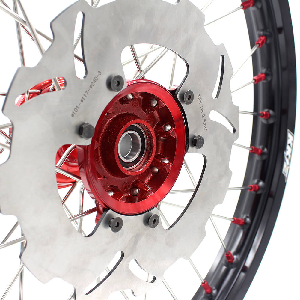 KKE CRF250R 2014 CRF450R 2013-2014 MX CASTING WHEELS SET FIT HONDA DRITBIKE FRONT REAR 240MM DISC - KKE Racing