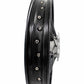 KKE CASTING 21/19 MX WHEELS SET FIT YAMAHA YZ125 YZ250 YZ250F YZ450F SILVER HUB BLACK RIM - KKE Racing