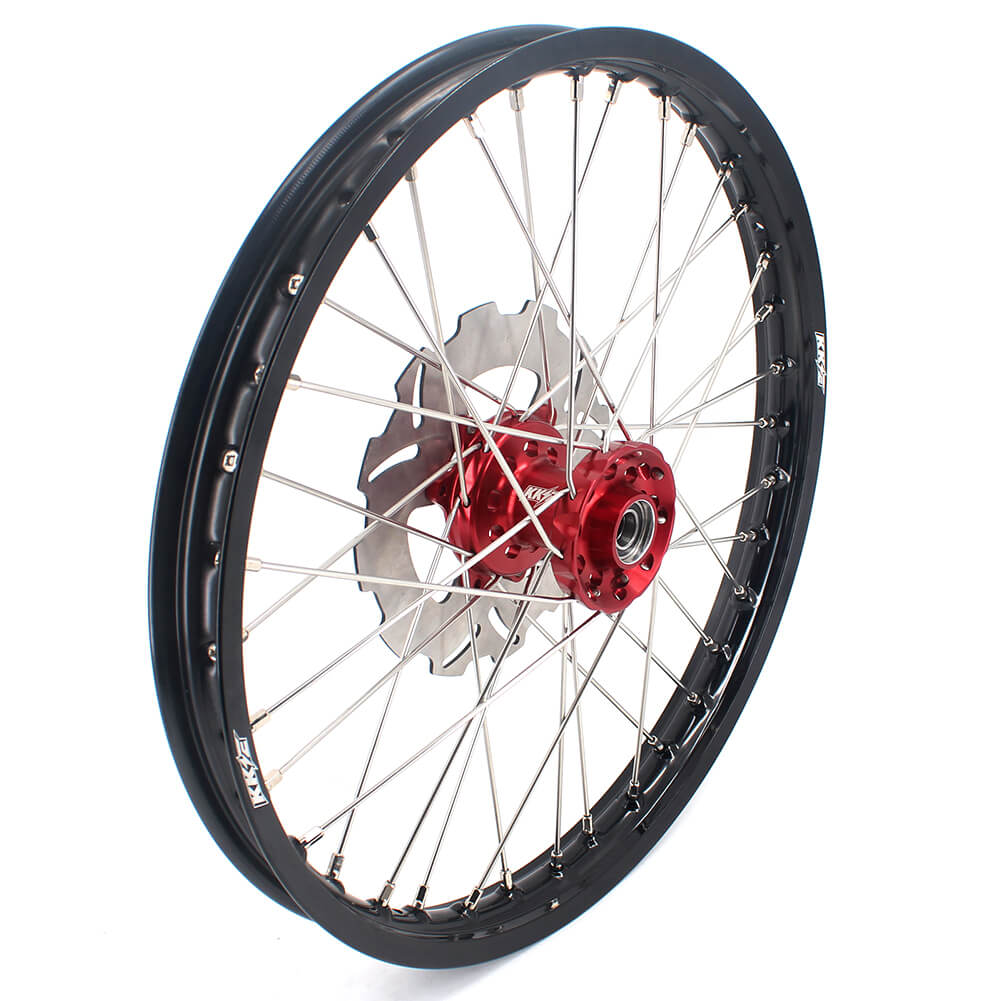 KKE 21&18 21&19 Wheels for HONDA CR125R 1998-2001 CR250R 1997-2001 Red&Black