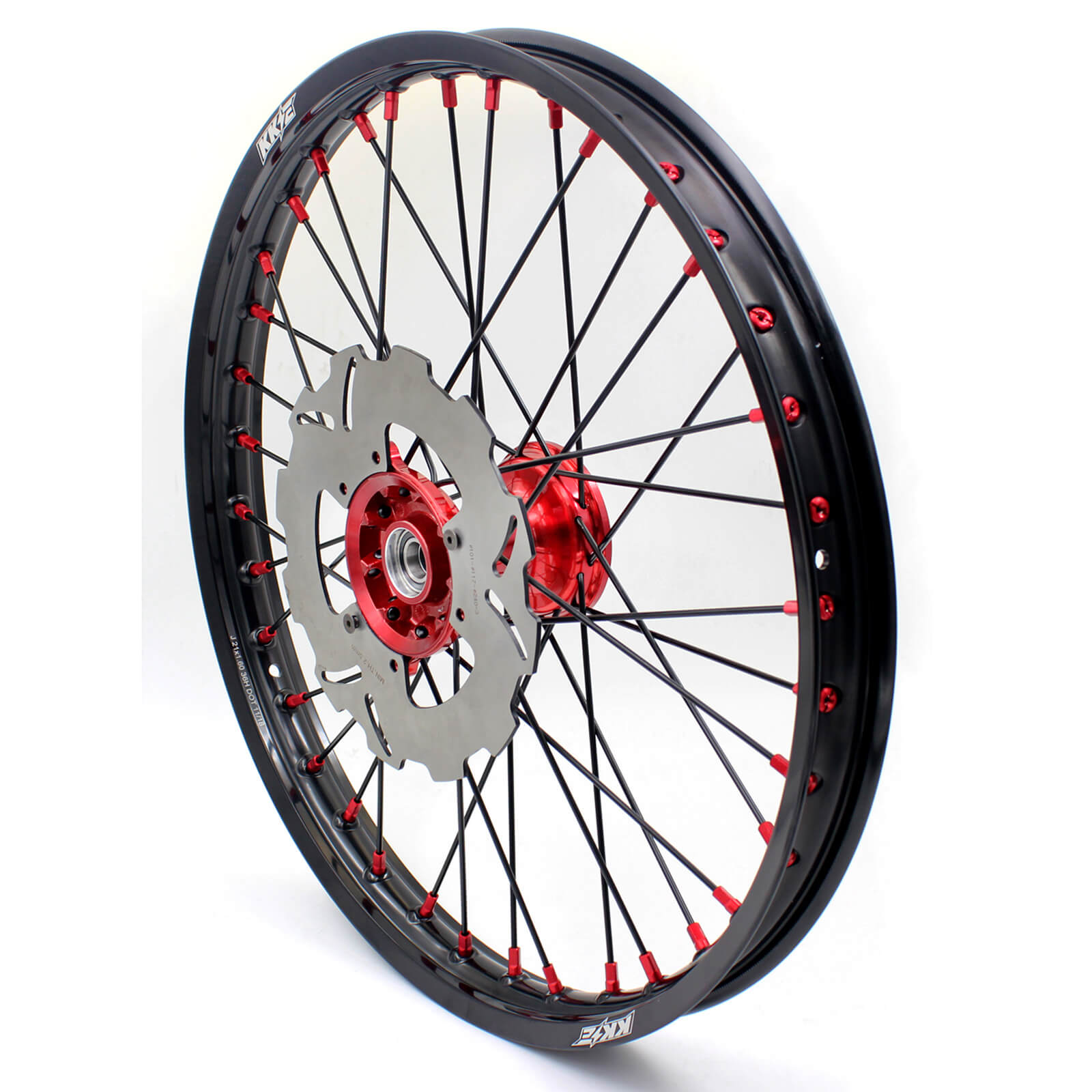 KKE 21/19 CASTING COMPLETE WHEELS SET FOR HONDA CRF250R 04-13 CRF450R 02-12 240MM DISCS - KKE Racing