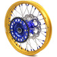 KKE 21"&19" Mx Dirtbike Casting Wheels For YAMAHA YZ125 YZ250 1999-2016 YZ250F YZ450F 2003-2015 Gold Rim With Disc