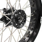 3.5/4.25 DRZ400 00-04 DRZ400E 00-07 DRZ400S 00-18 DRZ400SM 05-18 SUPERMOTO WHEELS SET FOR SUZUKI BLACK HUBS - KKE Racing