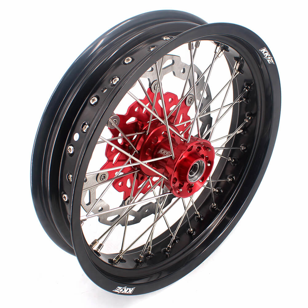 KKE 3.5 & 4.25 Cush Drive Supermoto Wheels for Honda XR400R XR600R
