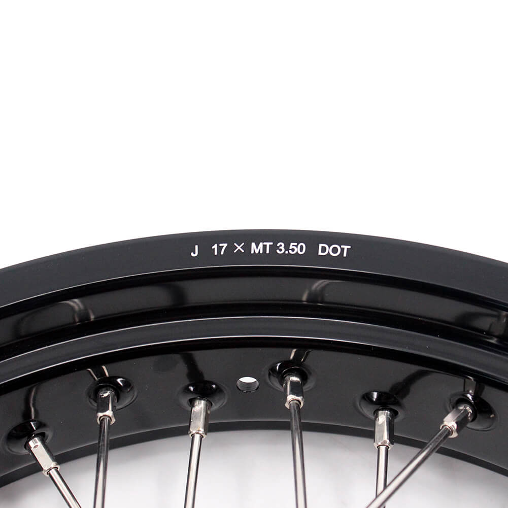 KKE 17 Inch Supermoto Spoke Alloy Wheels Rims For HONDA CRF250L 2013-2020