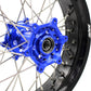 KKE DRZ400 DRZ400S DRZ400E DRZ400SM 3.5/4.25*17 SUPERMOTO WHEELS RIMS SET FIT SUZUKI BLUE CNC HUB - KKE Racing