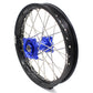 KKE 17/14 YZ80 1990-2001 YZ85 2002-2018 KID'S WHEELS RIMS SET FIT YAMAHA BLUE CNC HUB MINI BIKE - KKE Racing