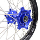 KKE 21/18 ENDURO WHEELS RIMS SET FIT YAMAHA WR250R 2008-2017 DIRT BIKE CNC BLUE HUB - KKE Racing