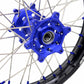 KKE 21"&19" Mx Dirtibke Wheels For YAMAHA YZ125 YZ250 YZ250F YZ450F WR450F Blue Nipples