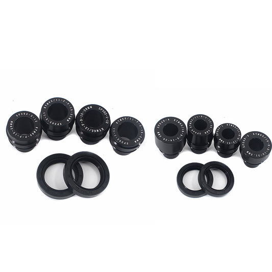 KKE replacement black front & Rear seals spacer kit for KTM SX65 2002-2023