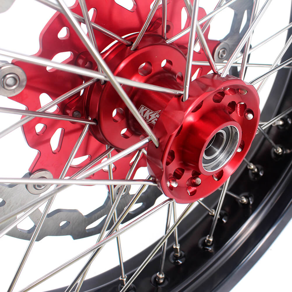 KKE 3.5 & 4.25 Cush Drive Supermoto Wheels for Honda XR400R XR600R