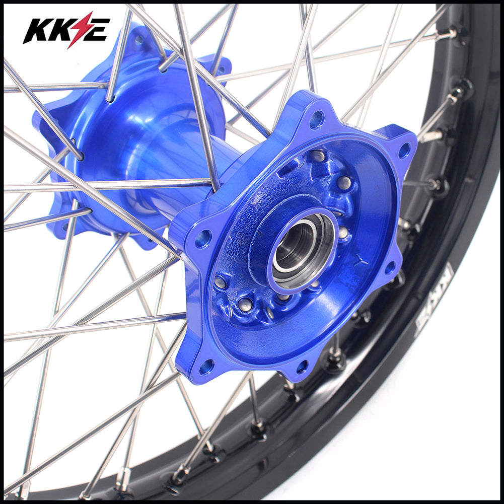 KKE 21 & 18 Cast Enduro Wheels For YAMAHA YZ250F 2001-2015 YZ450F 2003-2015