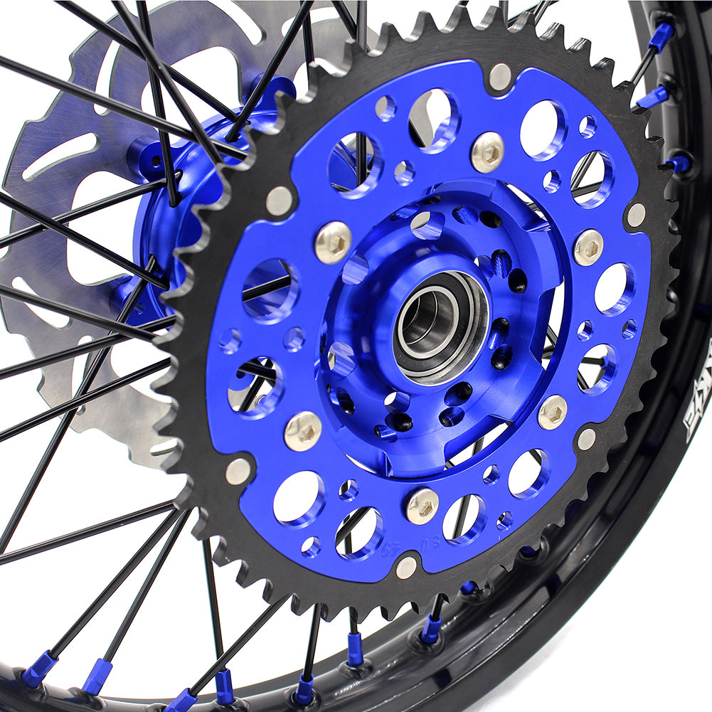 KKE 1.6*21 & 2.15*18 Enduro Spoked Wheels Set For SUZUKI DRZ400SM 2005-2024