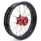 KKE 3.5 & 5.0 Supermoto Motard Wheels Rims for BETA RR 2013-2022 Red Hubs