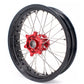 KKE 3.5 & 5.0 Supermoto Motard Wheels Rims for BETA RR 2013-2022 Red Hubs