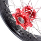 KKE 3.5 & 5.0 Supermoto Motard Wheels Rims for BETA RR 2013-2022 Red Hubs