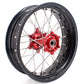 KKE 3.5 & 5.0 Supermoto Motard Wheels Rims for BETA RR 2013-2022 Red Hubs