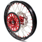 KKE 21/18 21/19 MX Wheels Rims Set For Honda XR400R 1996-2004 XR600R 1991-2000 Red Nipples
