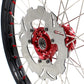 KKE 21&18 21&19 Wheels for HONDA CR125R 1995-1997 CR250R 1995-1996 Red Nipples