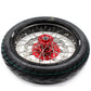 KKE CUSH DRIVE WHEELS SET WITH CST TIRES FOR HONDA XR650R 2000-2008 REAR 240MM DISC ROTOR - KKE Racing