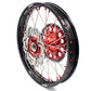 KKE 21&18 21&19 Casting Wheels for HONDA CR125R 1995-1997 CR250R 1995-1996 Disc Red Nipples