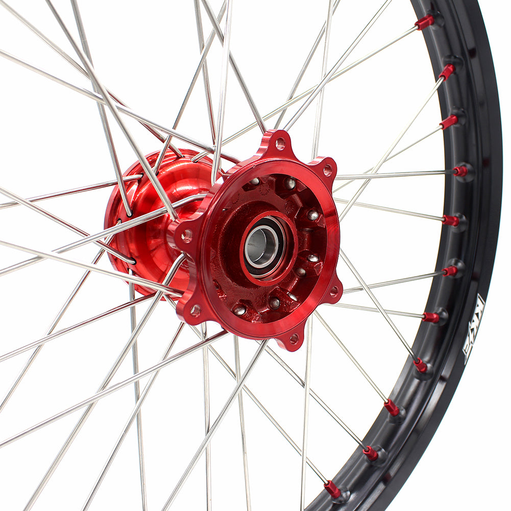 KKE 21" 19" Casting Aluminum Wheels Rims For HONDA CRF250R CRF450R CRF450L