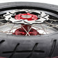 KKE CUSH DRIVE WHEELS SET WITH CST TIRES FOR HONDA XR650R 2000-2008 REAR 240MM DISC ROTOR - KKE Racing