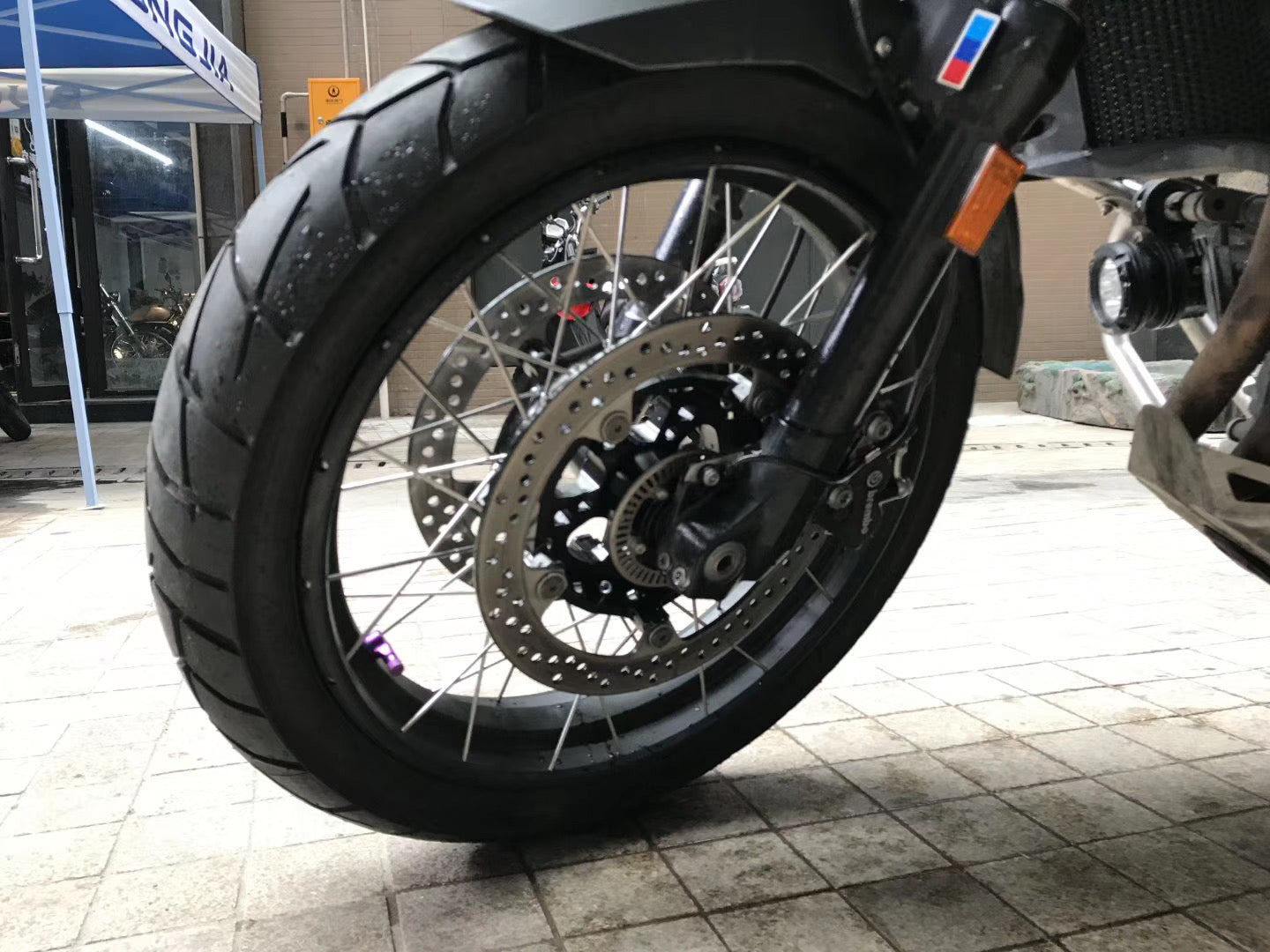 VMX-Racing Motorcycle Alloy Spoke Tubeless Wheels For BMW F750GS 2019-2024 3.0*19" & 4.25*17" Rims