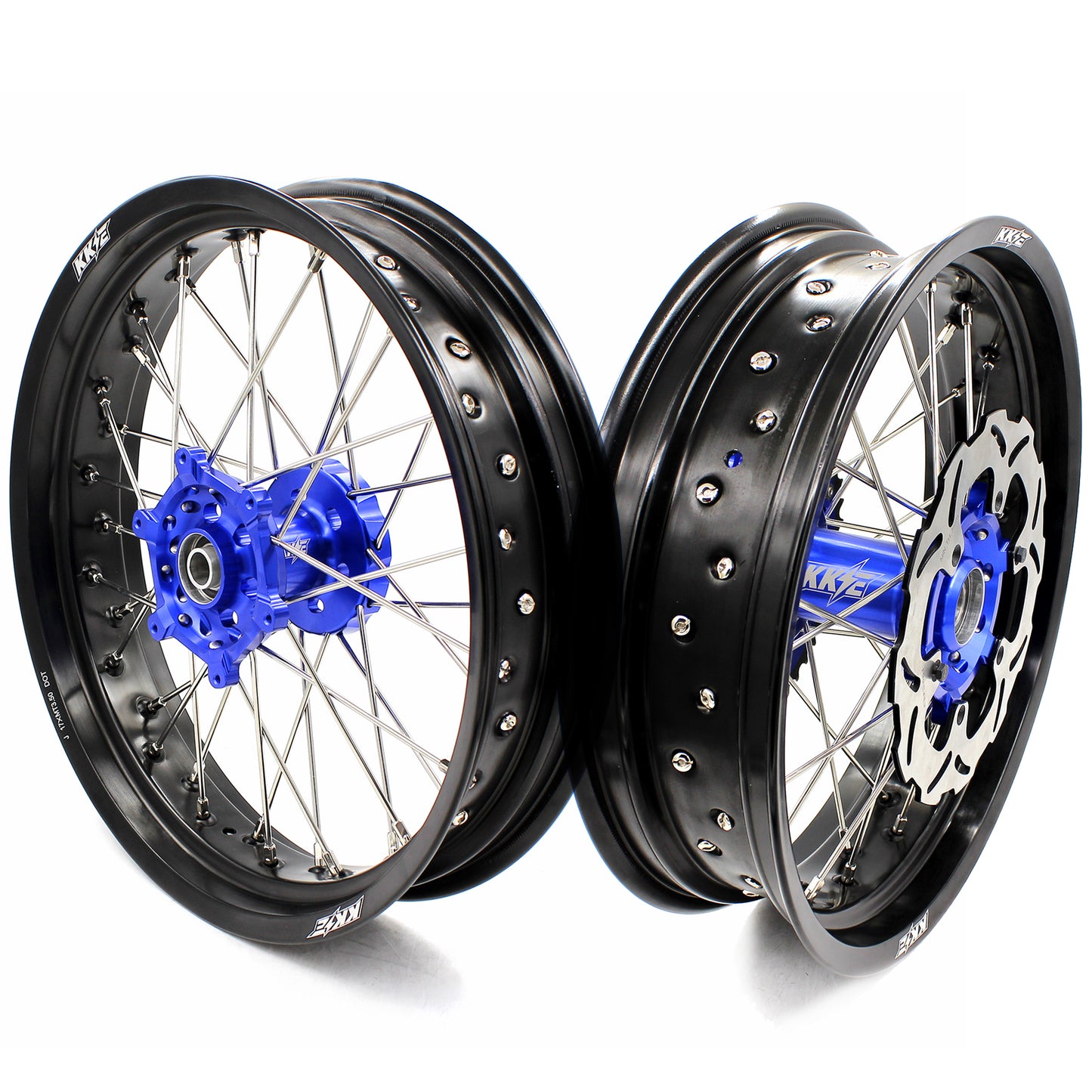 KKE 3.5/4.25 Supermoto Wheels For SUZUKI DRZ400SM 2005-2024