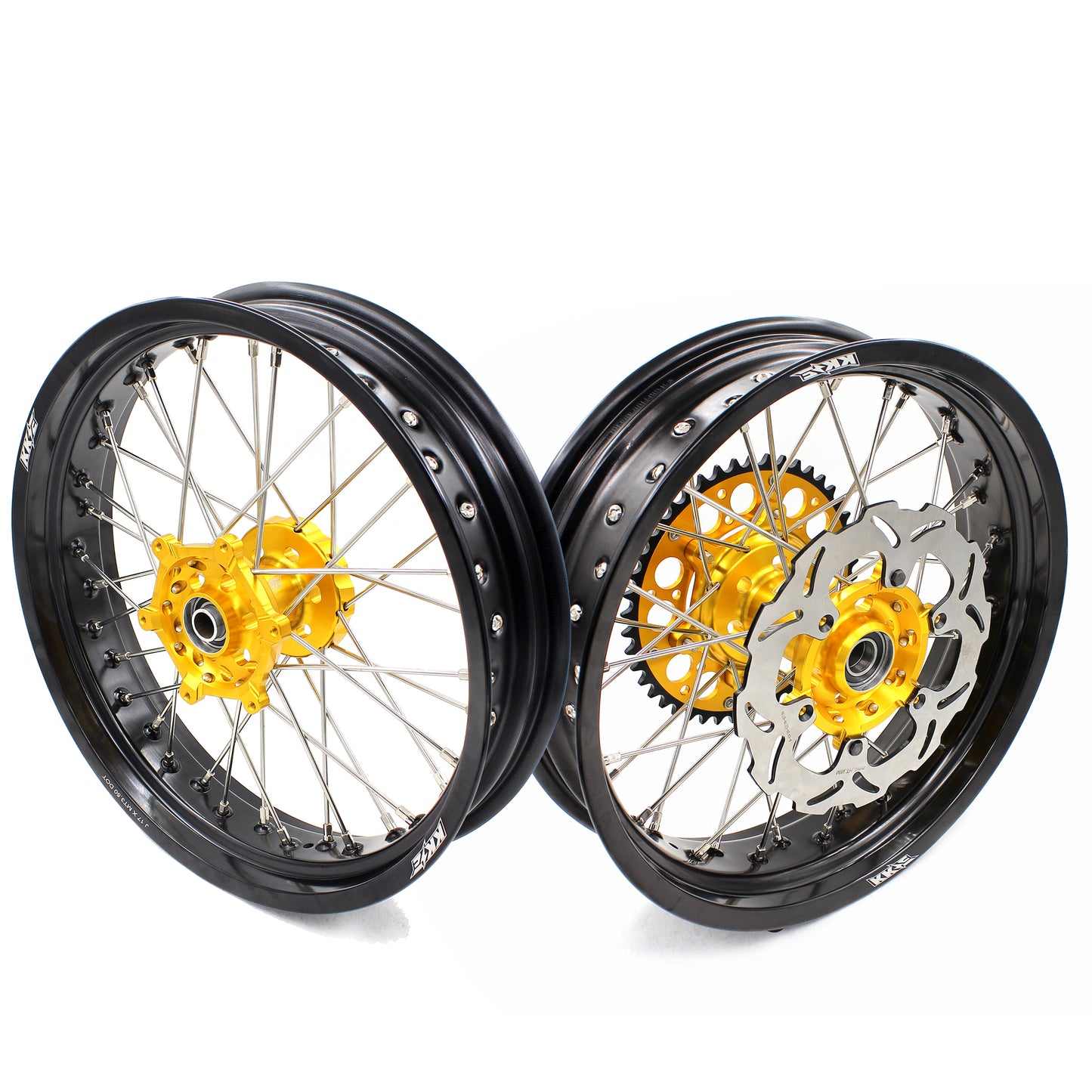 KKE 17Inch Supermoto Dirtbike Wheels For SUZUKI DRZ400SM 2005-2022