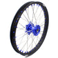 KKE 21 & 18 Inch Enduro Wheels Set for SUZUKI DRZ400SM 2005-2018 Blue Nipple Complete Rims - KKE Racing