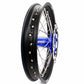 KKE 21 & 18 Enduro Wheels Set for SUZUKI DRZ400  00-04 DRZ400E 00-07 DRZ400S 00-18 Blue CNC Hub Black Rims - KKE Racing