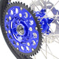 KKE 21 & 18 Inch Enduro Wheels Set for SUZUKI DRZ400SM 2005-2018 Blue Nipple Complete Rims - KKE Racing