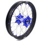 KKE 21 & 18 Inch Enduro Wheels Set for SUZUKI DRZ400SM 2005-2018 Blue Nipple Complete Rims - KKE Racing