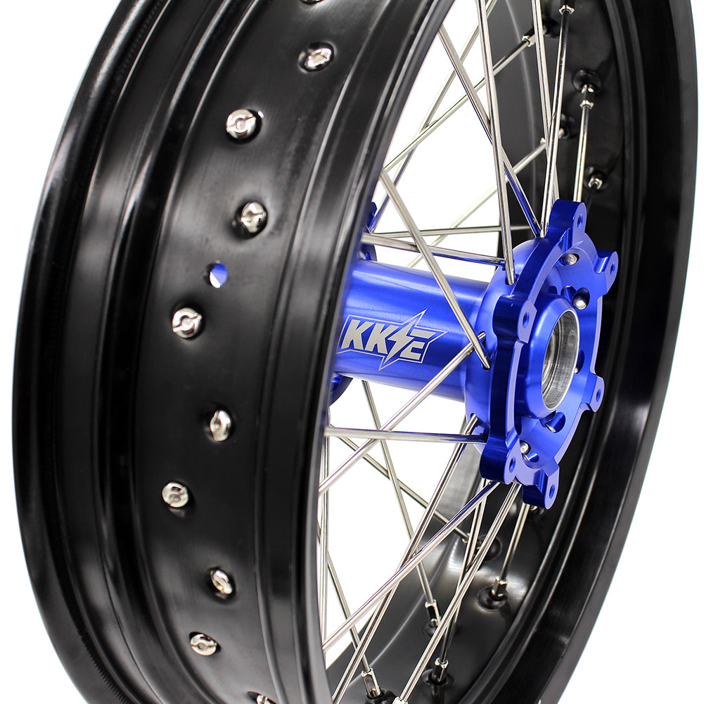 KKE 3.5/4.25 Supermoto Wheels For SUZUKI DRZ400SM 2005-2024