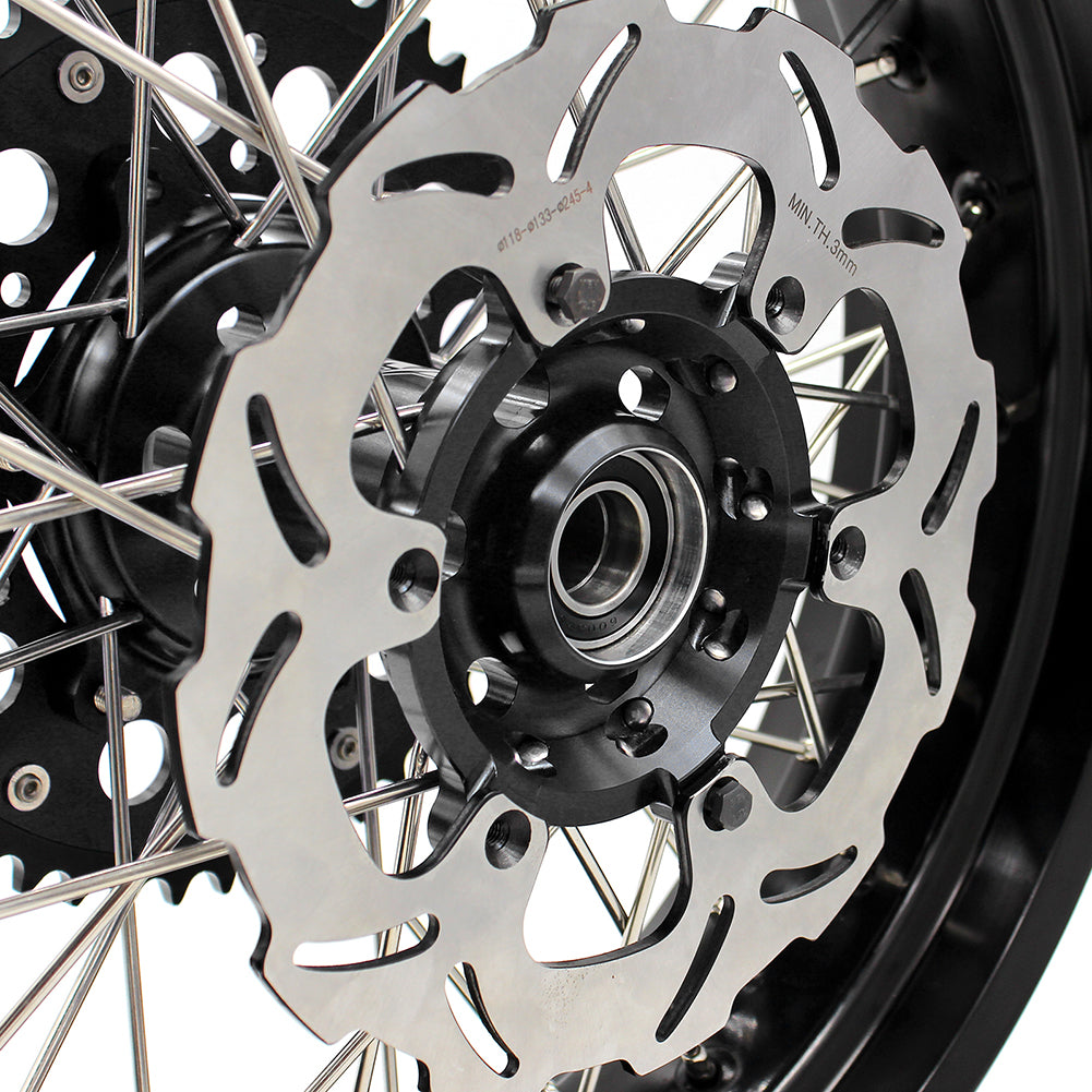 Pre-order KKE 3.5/4.25*17inch Supermoto Wheels Rims For SUZUKI DRZ400SM With Disc