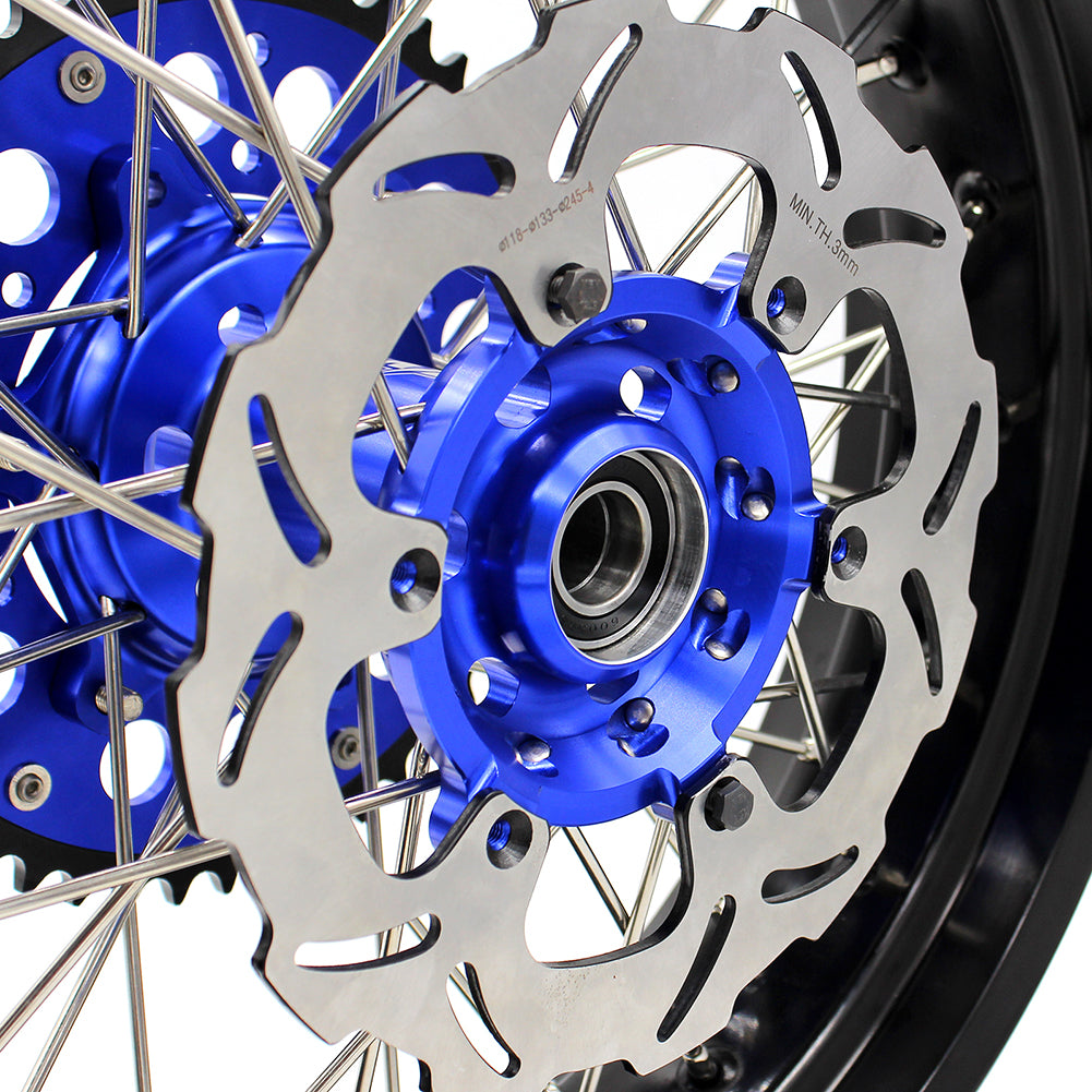 KKE 3.5/4.25 Supermoto Wheels For SUZUKI DRZ400SM 2005-2024