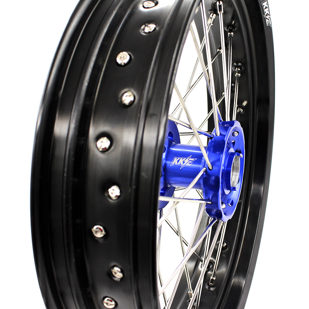 KKE 3.5/4.25 Supermoto Wheels For SUZUKI DRZ400SM 2005-2024